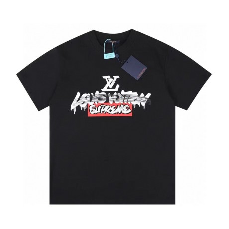 25SS服Supremexルイヴィトン半袖Tシャツトップス2503SXJ128-v022