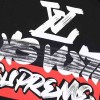 25SS服Supremexルイヴィトン半袖Tシャツトップス2503SXJ128-v022