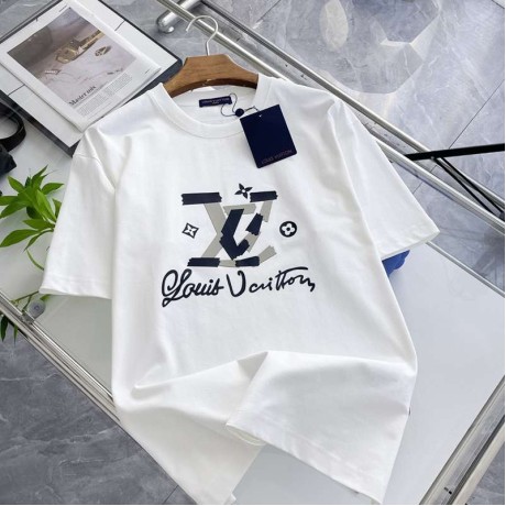 新品激安ルイヴィトン半袖Tシャツトップス男着2506AAJ120-LU051