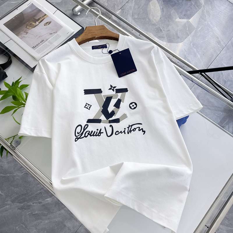 新品激安ルイヴィトン半袖Tシャツトップス男着2506AAJ120-LU051