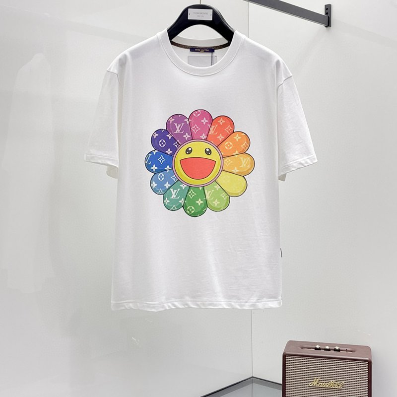 新品激安ルイヴィトン半袖Tシャツトップス夏服男着2506AAJ130-LU031