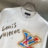 新品激安ルイヴィトン半袖カットソーTシャツ男着2506AAJ130-LU036