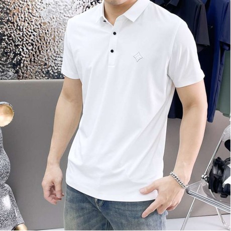 新品激安ルイヴィトンPOLO半袖Tシャツトップス男着2506AAJ170-LU010