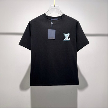 新品激安ルイヴィトン半袖カットソーTシャツ男着2506AAJ80-LU013