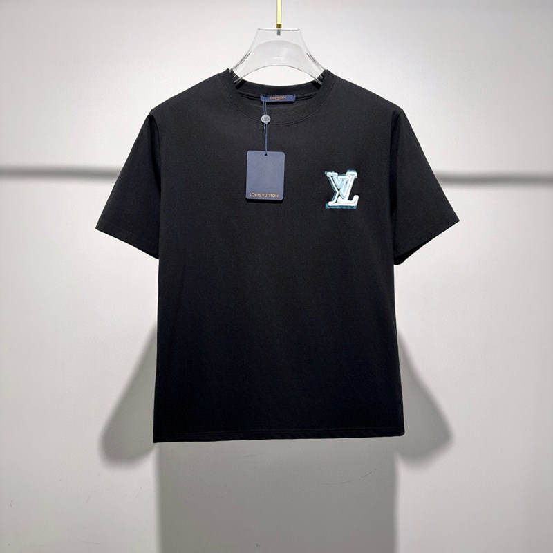 新品激安ルイヴィトン半袖カットソーTシャツ男着2506AAJ80-LU013