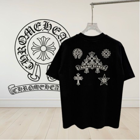 【入手困難】クロムハーツ男女兼着半袖Tシャツ2506YDHJ80-CH003