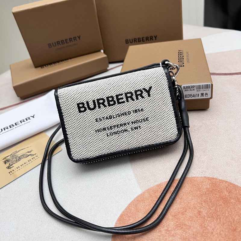 バーバリー人気商品ラウンドファスナー式財布2302XSJ55-80395461