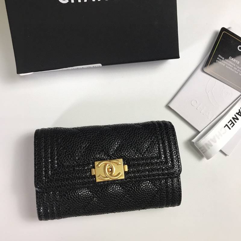 シャネル偽物商品Wホック二つ折り財布2302aXNE60-80603-3