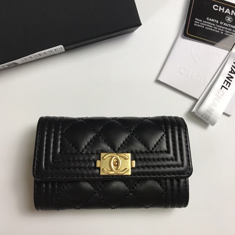 シャネル定番人気商品Wホック二つ折り財布2302aXNE60-80603