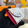 2025超美品質ルイヴィトン×村上隆定番財布小銭入れ2502HOJ000-M13399