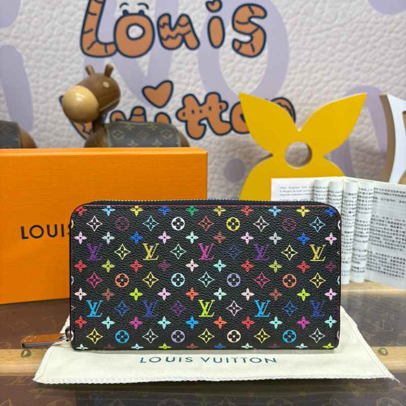 2025超美品質ルイヴィトン×村上隆定番財布ZippyWallet2502HOJ000-M13922-1
