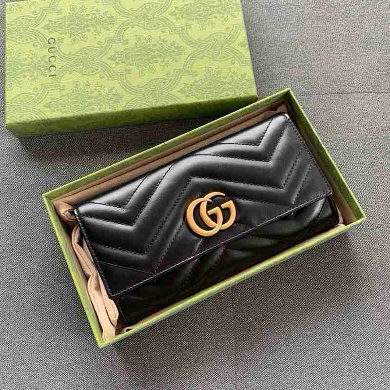 25SS新品グッチ超美品財布長財布2503JDJ000-443436