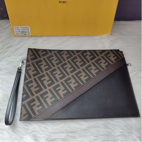 25SS新品フェンディ財布セカンドバッグ2503LSJ240-7N0110-1