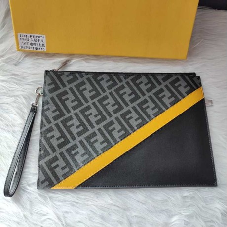 25SS新品フェンディ財布セカンドバッグ2503LSJ240-7N0110-2