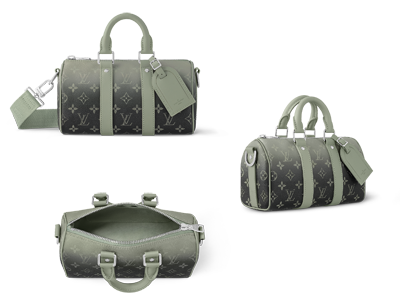 「キーポル･バンドリエール 25」M11591「LV FALL」モノグラム･グラ