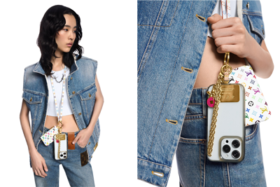 「LV × TM フォン ホルダー」M14099「ルイ・ヴィトン × 村上隆」モ