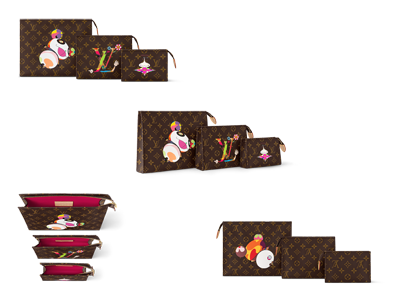「LV × TM トリオ・ポッシュ・トワレ」M13762「ルイ・ヴィトン × 村