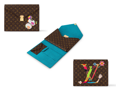 「LV × TM フォルダー・マーク」GI1306「ルイ・ヴィトン × 村上隆」