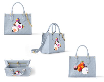 「LV × TM オンザゴー PM」M13836「ルイ･ヴィトン × 村上隆」モ