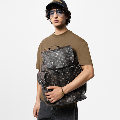「クリストファー MM」M11521「2024秋冬ショー」ブラッシュド・モノグラ