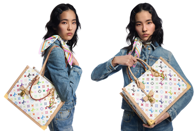 「LV × TM オンザゴー・トランク MM」M13079「ルイ・ヴィトン ×