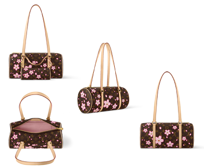 「LV × TM パピヨン MM」M13097「ルイ・ヴィトン × 村上隆」チェ