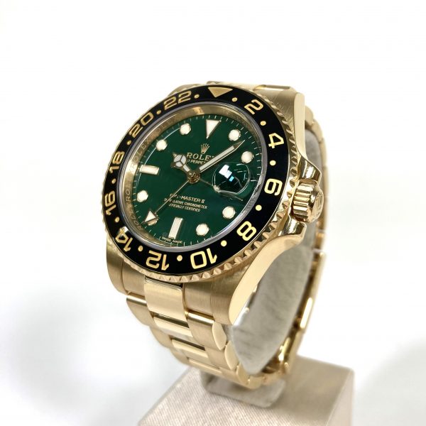 新作だけじゃない！【ROLEX】グリーン文字盤のGMTマスターIIをご紹介。