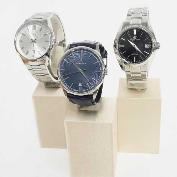 予算100万円以下で選ぶ、腕時計3選！TAG HEUER、SEIKO、ZENITH