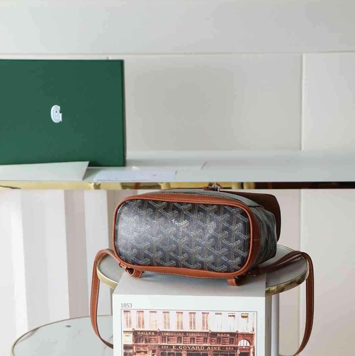 Goyard ゴヤール アリン ミニリュック クラシックモノグラム ブラウン 020194 サイズ:20x19cm