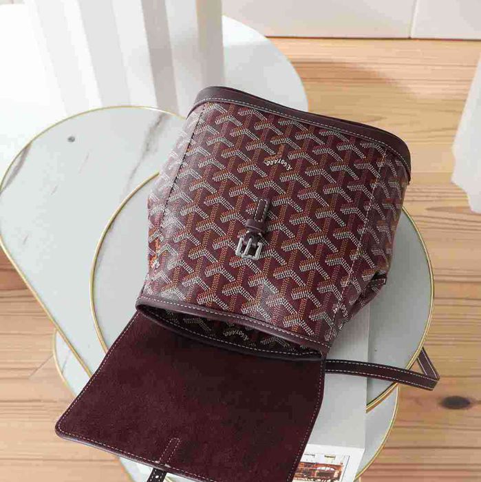 Goyard ゴヤール アリン ミニリュック クラシックモノグラム レッド 020194 サイズ:20x19cm