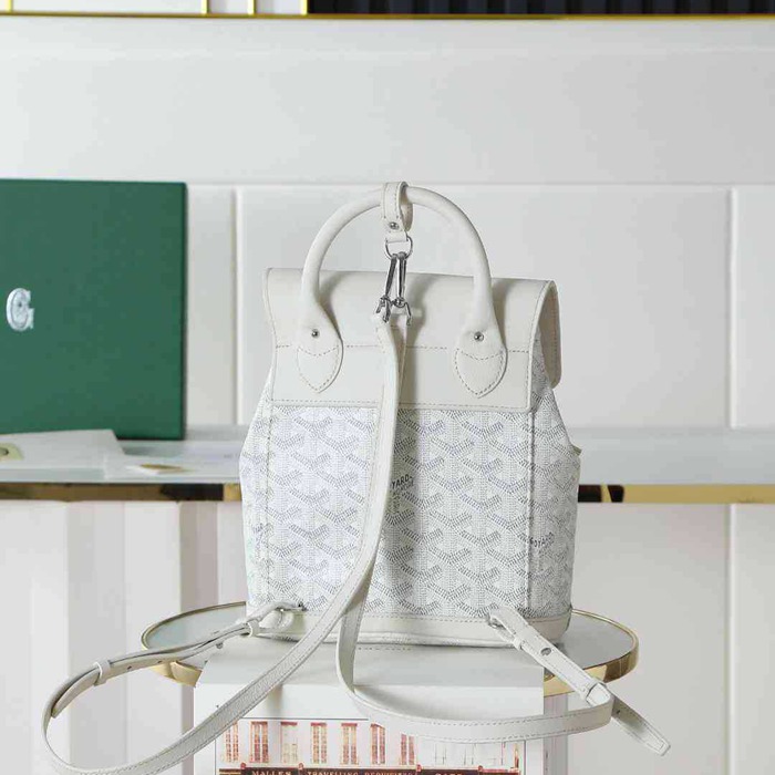 Goyard ゴヤール アリン ミニリュック クラシックモノグラム ブルー 020194 サイズ:20x19cm