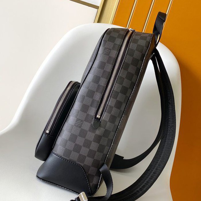 Louis Vuitton カンパス リュック チェック ブラウン N50009 サイズ:39x30x13cm