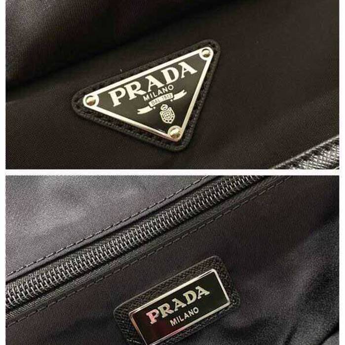 Prada 登山 リュック ナイロン ブラック 2VZ019 サイズ:52x32x19cm