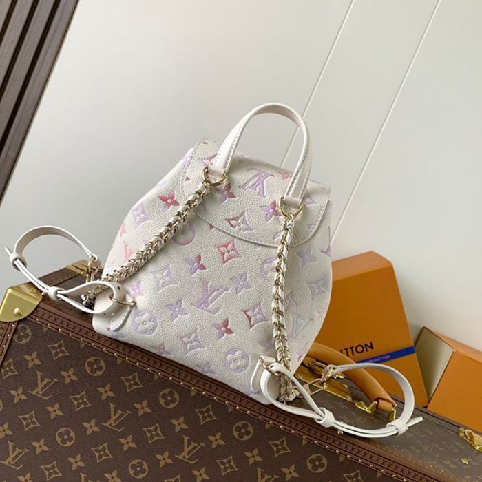 Louis Vuitton バックアップ リュック オールレザー カラフル M15113 サイズ:22x20x14cm