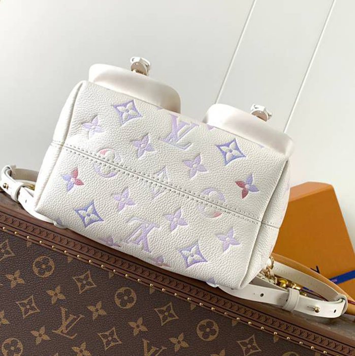 Louis Vuitton バックアップ リュック オールレザー カラフル M15113 サイズ:22x20x14cm