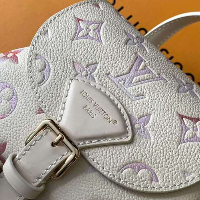 Louis Vuitton バックアップ リュック オールレザー カラフル M15113 サイズ:22x20x14cm