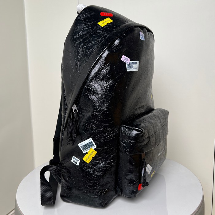 Balenciaga エクスプローラー アリーナ リュック オールレザー ブラック 188012 サイズ:46x35x18cm