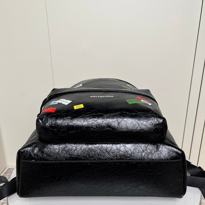 Balenciaga エクスプローラー アリーナ リュック オールレザー ブラック 188012 サイズ:46x35x18cm