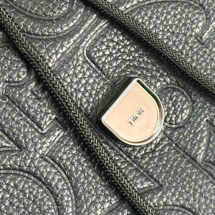 Dior ディオールデイリー フラップ リュック オールレザー ブラック 1ESBA231LLG_93928 サイズ:41.5x30.5x15.5cm