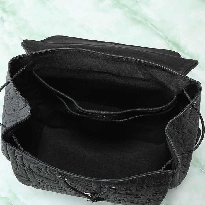 Dior ディオールデイリー フラップ リュック オールレザー ブラック 1ESBA231LLG サイズ:41.5x30.5x15.5cm