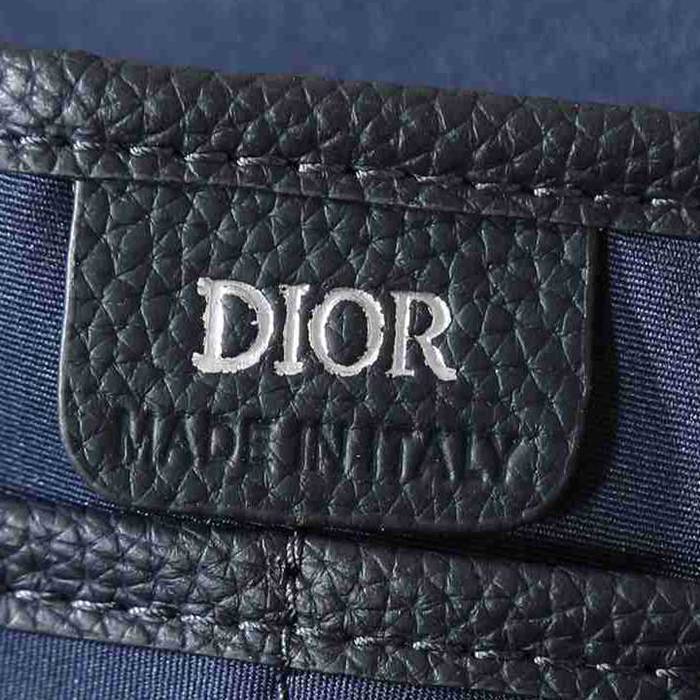 Dior ディオールデイリー フラップ リュック オールレザー ネイビー 1ESBA231 サイズ:41.5x30.5x15.5cm