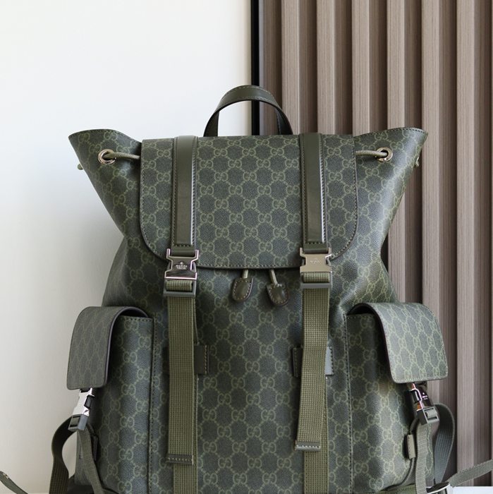Gucci GG リュック GGスプリーム ブラック 792080 サイズ:46x35x12cm