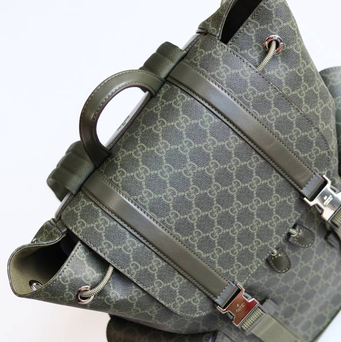 Gucci GG リュック GGスプリーム ブラック 792080 サイズ:46x35x12cm