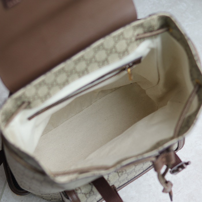 Gucci オフィディア スモールGG リュック GGスプリーム コーヒーブラウン 792114 サイズ:40.5x29x13.5cm