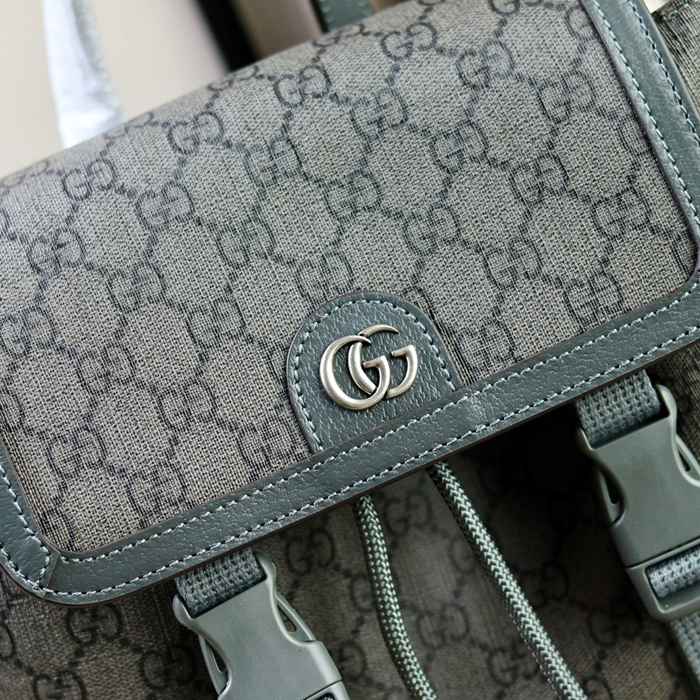 Gucci オフィディア スモールGG リュック GGスプリーム グレー 792114 サイズ:40.5x29x13.5cm