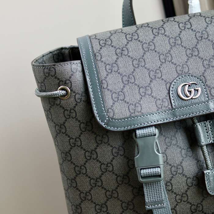 Gucci オフィディア スモールGG リュック GGスプリーム グレー 792114 サイズ:40.5x29x13.5cm
