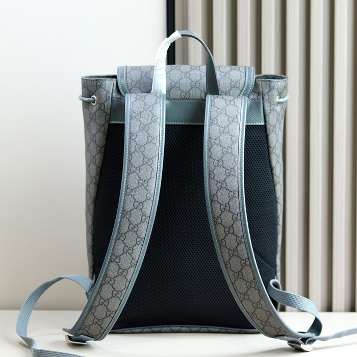 Gucci オフィディア スモールGG リュック GGスプリーム グレー 792114 サイズ:40.5x29x13.5cm