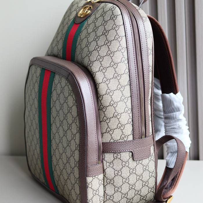 Gucci オフィディア リュック GGスプリーム ブラウン 547967 サイズ:40.5x32x14.5cm