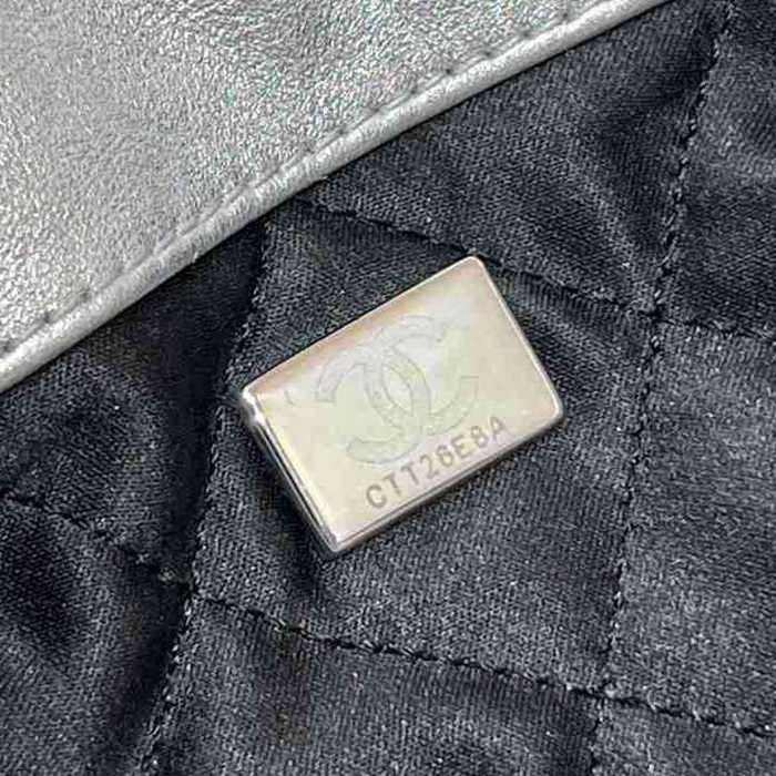 Chanel 22 シリーズ リュック オールレザー ブラック 3859 サイズ:34x29cm