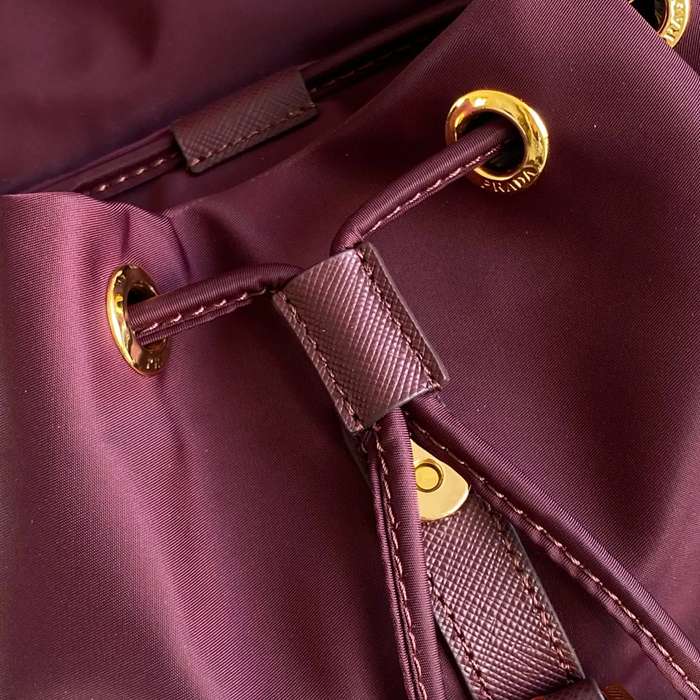 Prada 进口ナイロン リュック ナイロン ブラック 1BZ081 サイズ:29x24.5x12cm